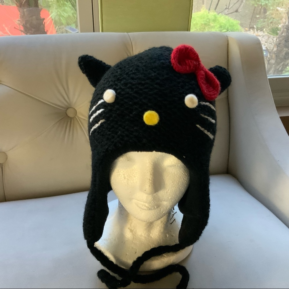 Kitty wool Winter Hat - Picture 12 of 12